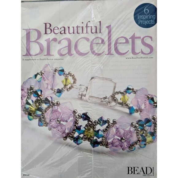 Bead And Button Magazine April 2008 Herringbone Blossoms - Picture 3 of 14